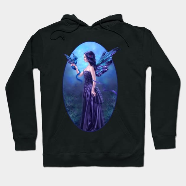 Iridescent Fairy & Dragon Hoodie by silverstars